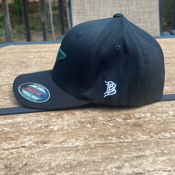 Branded Bills Turquoise State Tennessee Flexfit Hat - Picture 2 of 4